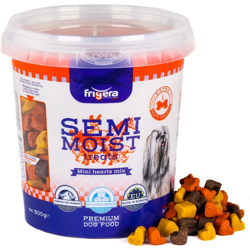 Snack Semi Húmido Mini Corações 500 g