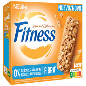 Barras De Trigo, Aveia E Quinoa De Mel Fibra Sem Açúcar Fitness 80 gr (4 Un)