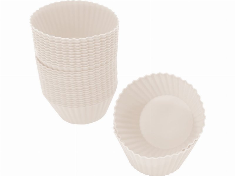 Conjunto De 12 Forminhas Actuel Em Silicone Cinzento