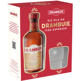 Drambuie Licor De Whisky Com Copo