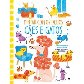 Pintar Com Os Dedos - Cães E Gatos