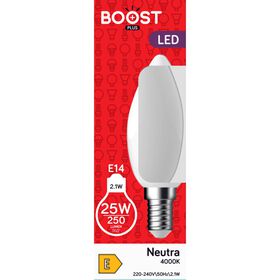 Lâmpada Led Chama E14 4000K 25W Boost 1 Un