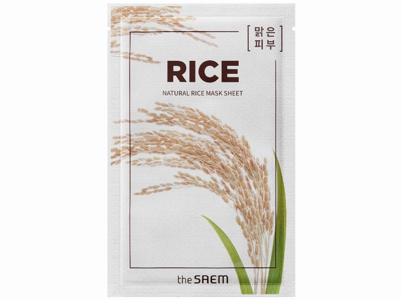 Máscara Facial Tecido The Saem Arroz 1Un