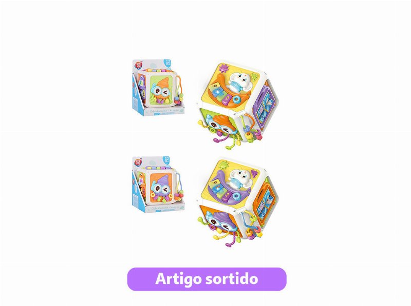 Caixa De Atividades One Two Fun Cores Sortidas