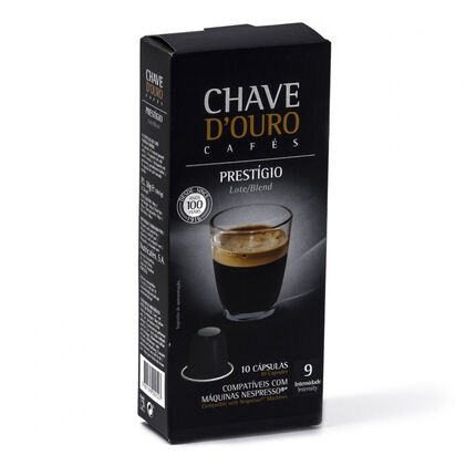Cápsulas De Café Nespresso Prestígio Chave D'ouro 10Un