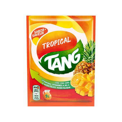 Refresco Em Pó De Frutos Tropicais Tang 0.03Kg