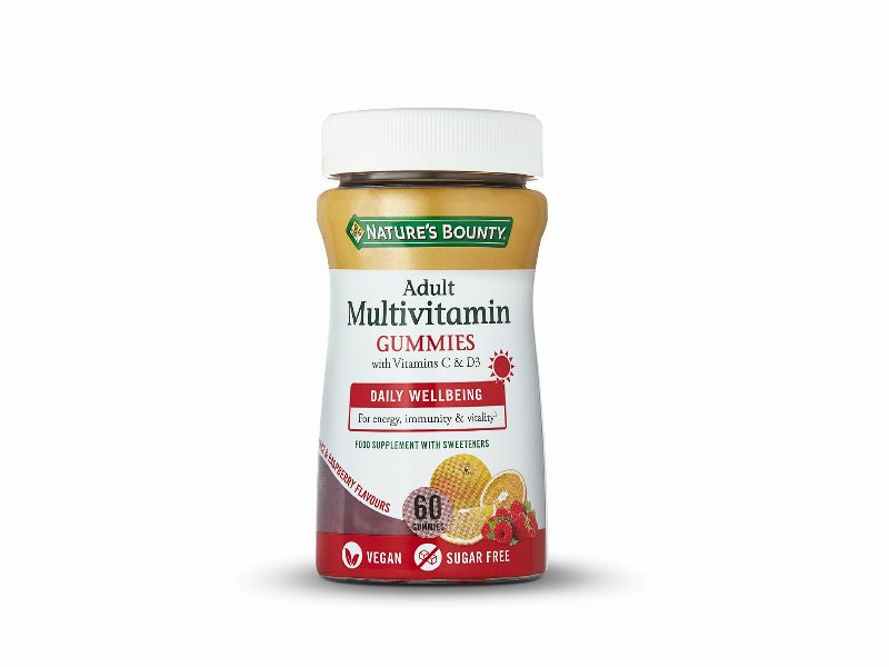Suplemento Nature?S Bounty Multivit. Vit.c&D 60 Gomas