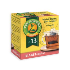 Infusão Nº13 Diabet Control Saquetas Cem Porcento 10 Un