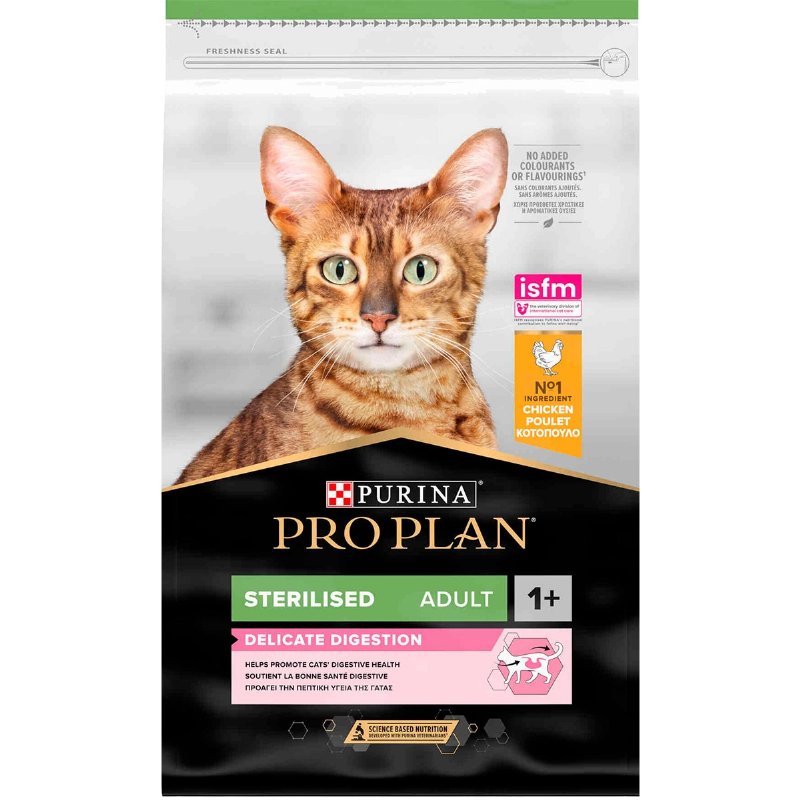 Ração Para Gato Esterilizado Adulto Sabor Frango 10 kg
