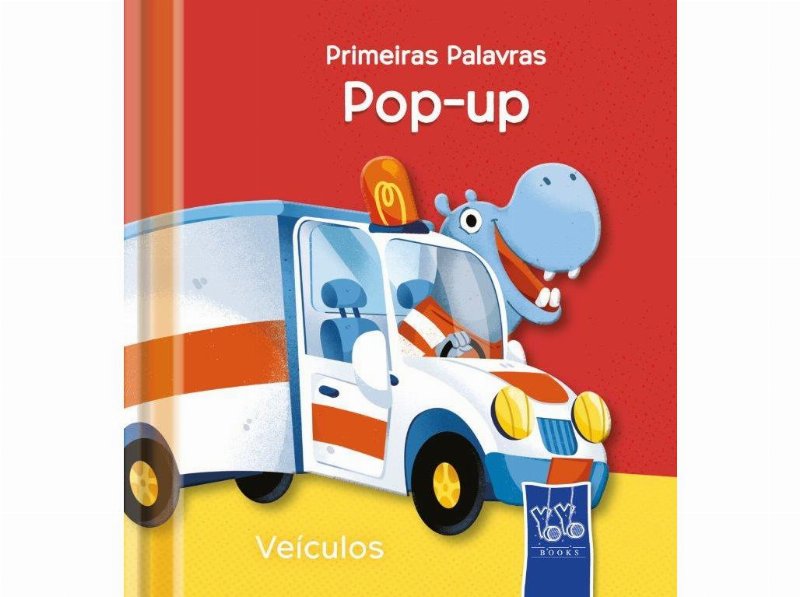 Livro Primeiras Palavras Pop-Up - Veículos