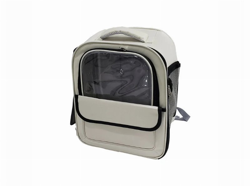 Mochila Transportadora Branca Para Pet