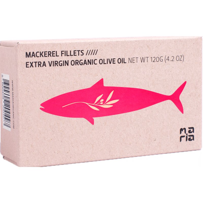 Filetes De Cavala Em Azeite Virgem Extra Biológico 120 g