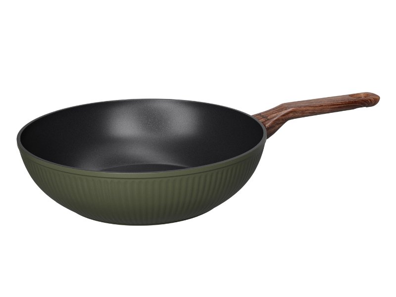 Wok Wave Pesto Jomafe Verde 28Cm