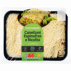 Canelloni Espinafres E Ricotta Continente 1 kg