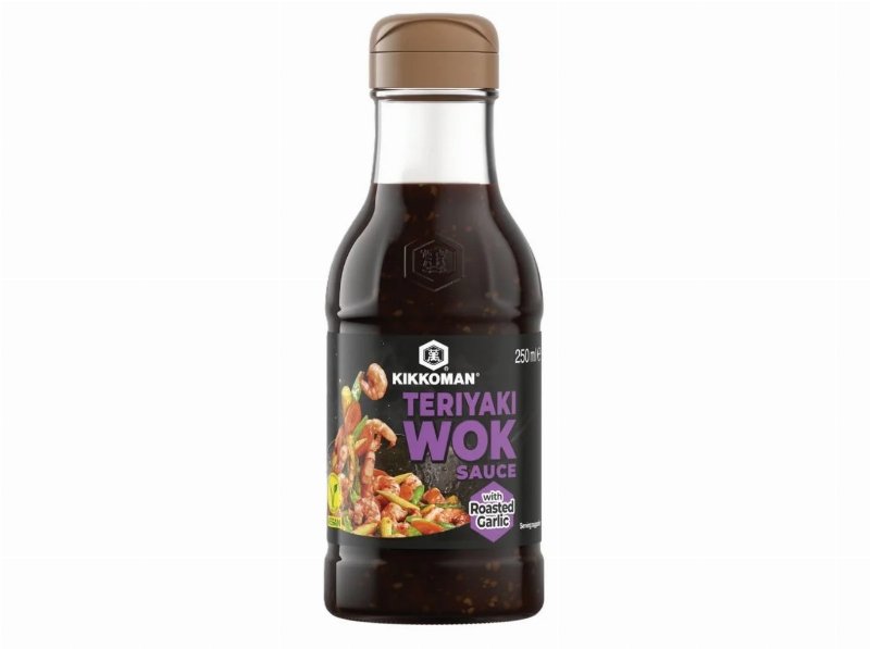 Molho Kikkoman Teriyaki Com Alho 250 ml