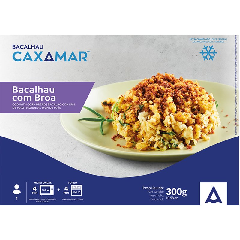 Bacalhau Com Broa 300 g