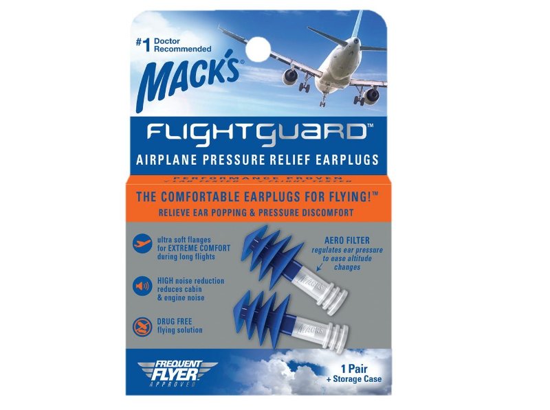Tampões Auriculares Mack's Flightguard 1 Par