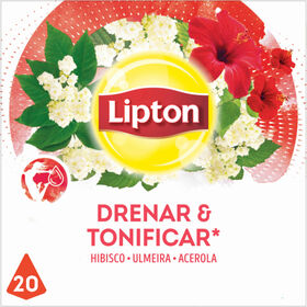Infusão De Ervas Drenar E Tonificar Pyramid Saquetas Lipton 20 Un
