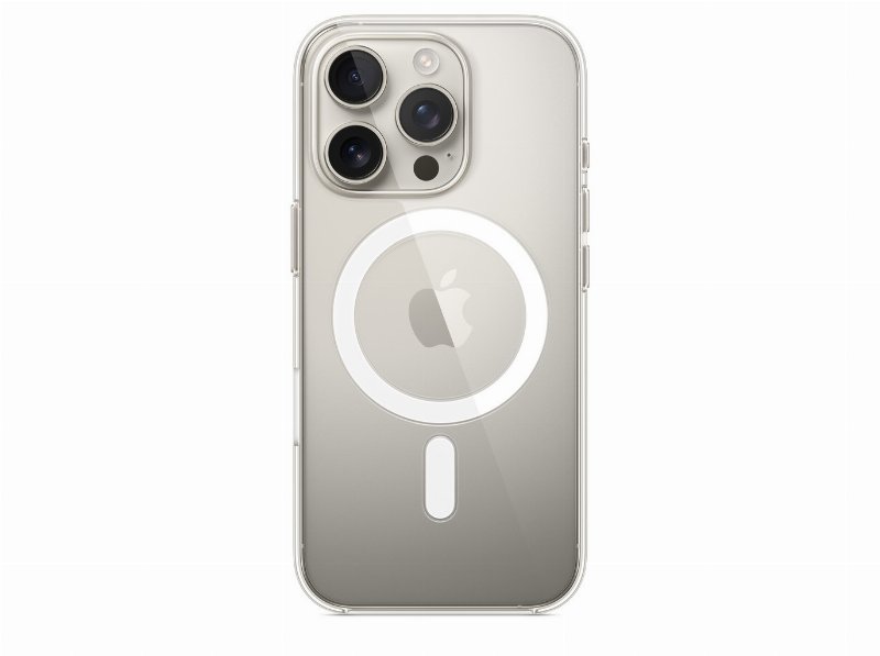 Capa Clear Apple Para Iphone 16 Pro Com Magsafe