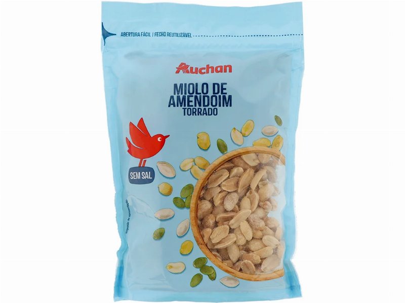 Amendoim Auchan Sem Sal 200 g