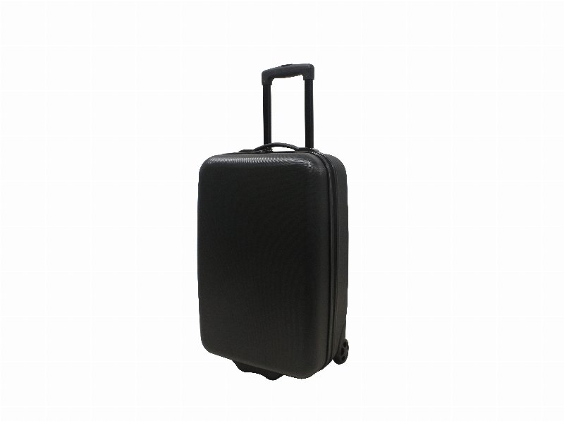 Mala De Viagem Média Polegar Rígida Preto 2 Rodas 59X38X22Cm