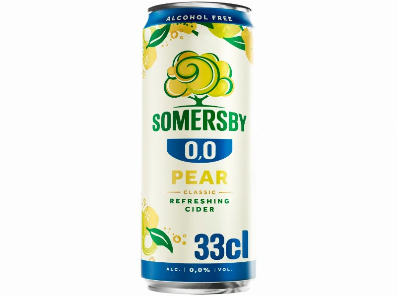 Sidra Somersby Pêra 0.0% Lata 0.33 l (Sdr)