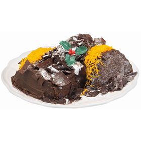 Tronco De Natal De Chocolate Casa Do Crespo 800 gr
