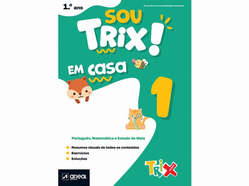 Livro Sou Trix Em Casa - 1.ºano