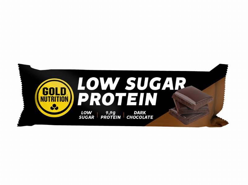 Barra Low Sugar Goldnutrition Cobertura Choc. Preto 30 g