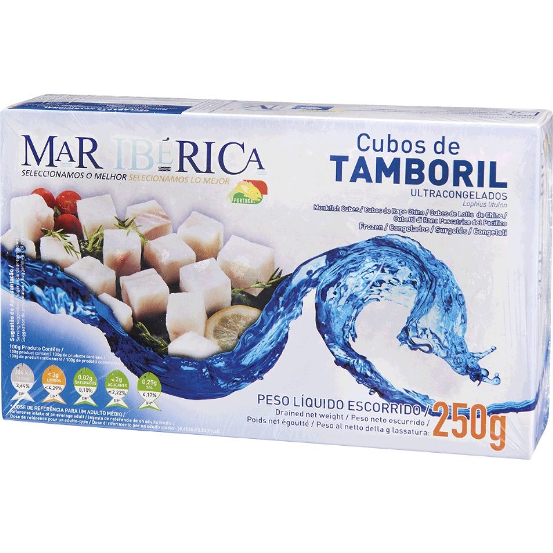 Cubos De Tamboril 250 g