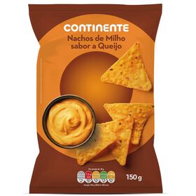 Nachos De Milho Sabor A Queijo Continente 150 gr