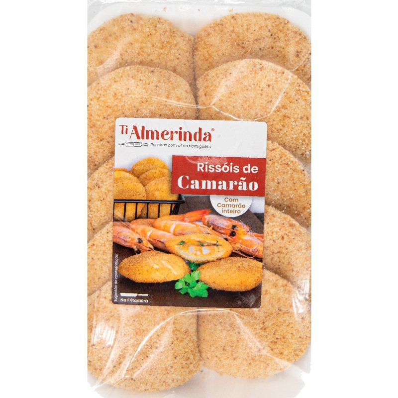 Rissóis De Camarão 10 Unidades 500 g