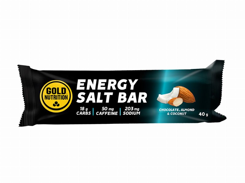 Barra Total Ener Goldnutrit Salt Bar Choco Amendoa Coco 40 g