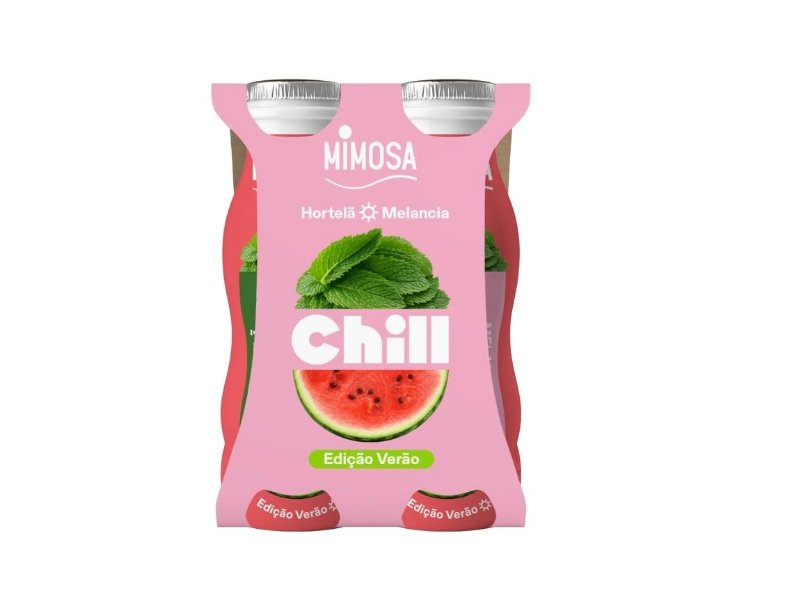 Iogurte Liquido Mimosa Melancia Hortelã 4X151 ml