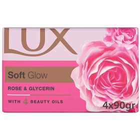 Sabonete Sólido Soft Glow Lux 4 X 90 gr