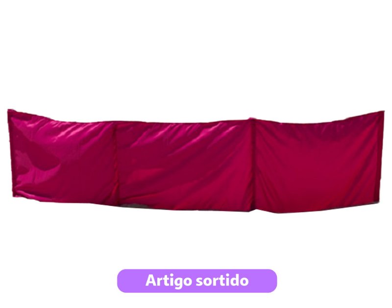 Paravento Em Madeira Com 4 Paus 300X90Cm Cores Sortidas