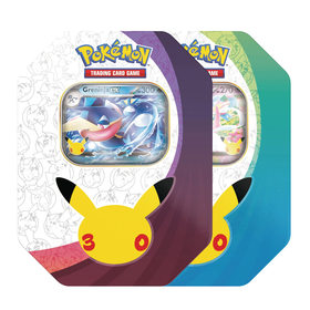 Pokémon - Cartas Tcg: Ex Lata 30 Anos (Vários Modelos)