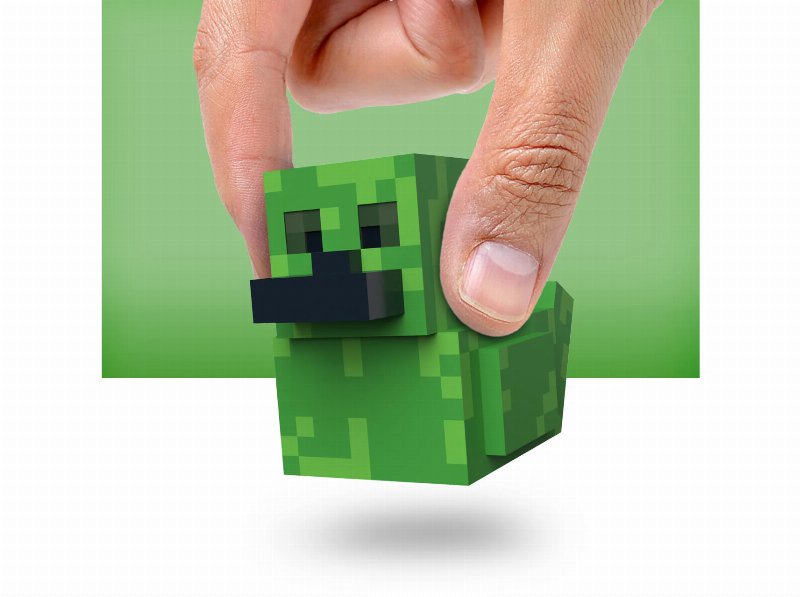 Pato Tubbz Minecraft Creeper Mini