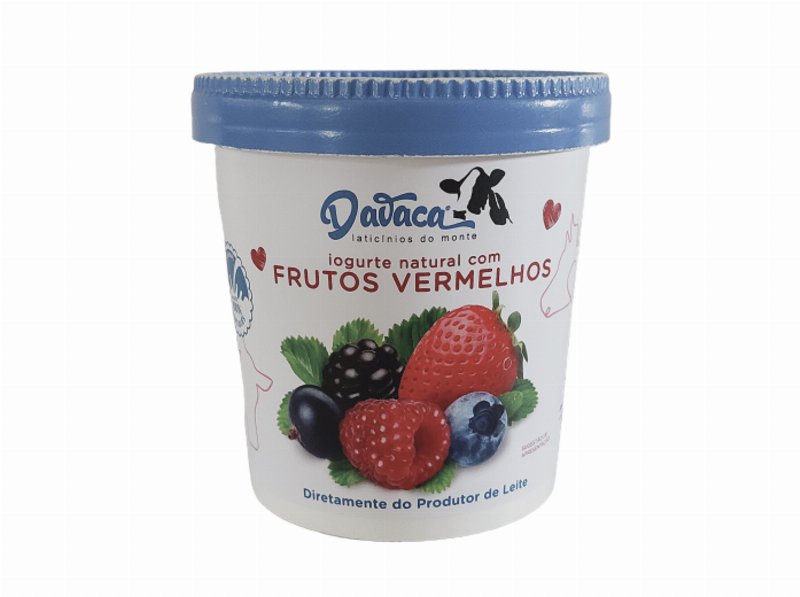 Iogurte Davaca Frutos Vermelhos 400 g