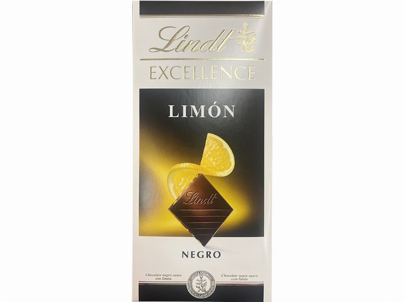 Chocolate Tablete Lindt Excelence Limão 100 g