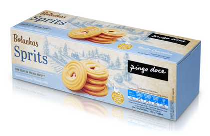 Bolachas De Manteiga Sprits Pingo Doce 0.4Kg