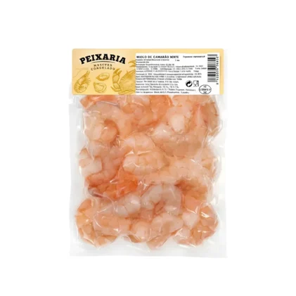 Miolo De Camarão 60/70 Congelado Nossa Peixaria 0.18Kg