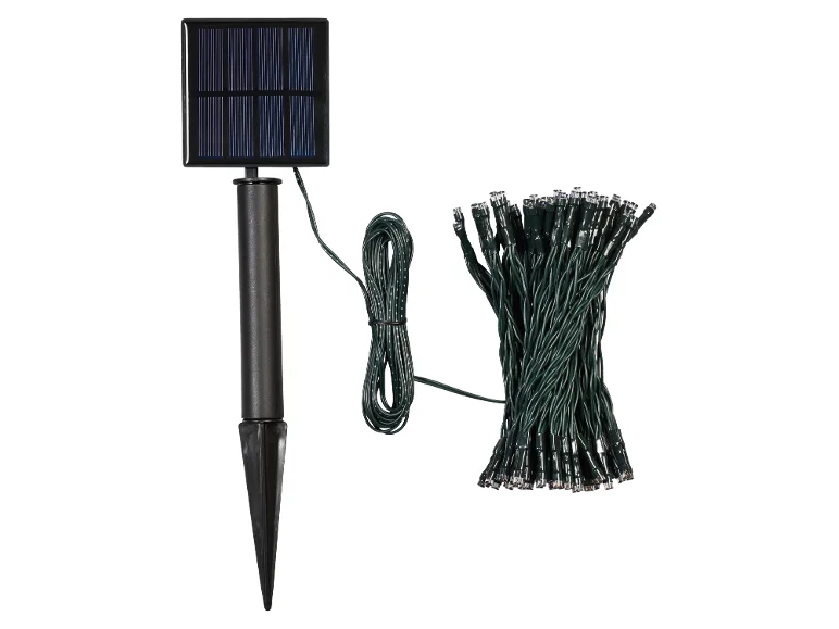 Corrente De Luzes Solar 100 Leds