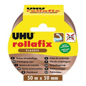 Fita Cola De Embalar 50Mmx50Mts Castanha Uhu 1 Un