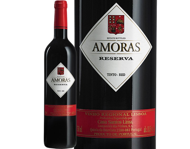 Vinho Tinto Amoras Reserva Lisboa 0.75 l