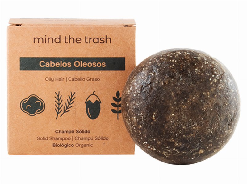 Champô Mind The Trash Sólido Cabelos Oleosos 80 g