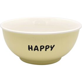 Taça 460 ml Amarela Happy Kasa