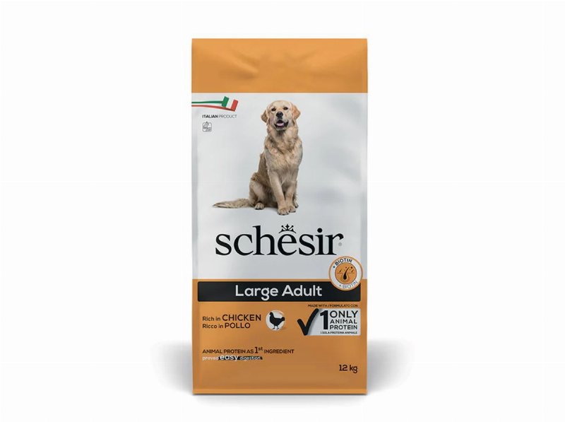Ração Para Cão Schesir Raça Grande Frango 12 kg