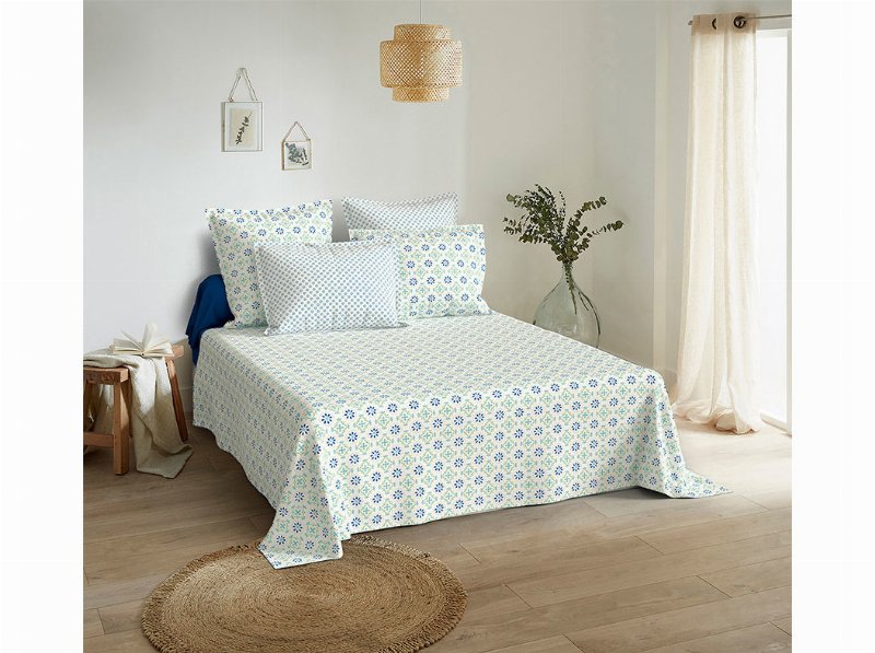 Jogo Cama Actuel Poliester Reciclado Cinzia 240X280Cm