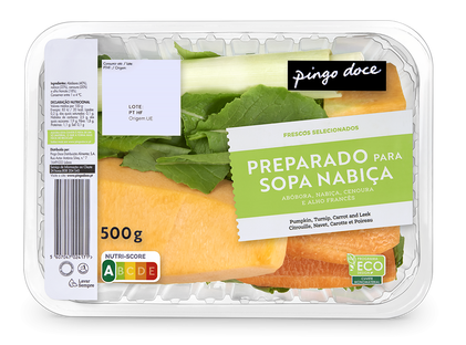 Preparado Sopa Nabiça Embalado Pingo Doce 0.5Kg